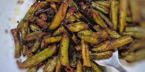 Beitragsbild des Blogbeitrags Air Fryer Frozen Green Beans Recipe