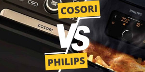 Beitragsbild des Blogbeitrags COSORI vs Philips Air Fryer: Crunch Time Comparison for Home Chefs