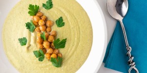 Beitragsbild des Blogbeitrags Marokkanische Kichererbsensuppe