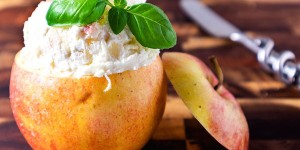 Beitragsbild des Blogbeitrags Ein Apfel Kren Aufstrich ist urgünstig & urlecker