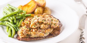 Beitragsbild des Blogbeitrags Ein Rostbraten mit Eierschwammerl muss nicht zwangsläufig teuer sein 