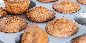 Beitragsbild des Blogbeitrags Mit Kürbis Muffins lässt sich der Herbst ertragen - Seelentröster 