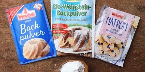 Beitragsbild des Blogbeitrags Was ist der Unterschied zwischen Backpulver, Natron und Weinstein?