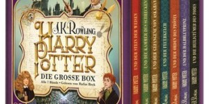 Beitragsbild des Blogbeitrags Neuigkeiten aus Hogwarts – Zum Jubiläum die gesamte Box!  