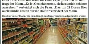 Beitragsbild des Blogbeitrags Im Gang 5 im Supermarkt gefunden!