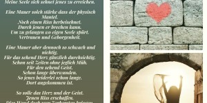Beitragsbild des Blogbeitrags Mit dem Herz und Geist durch die Wand