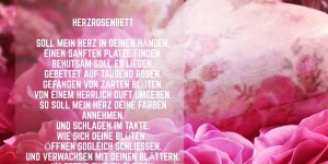 Beitragsbild des Blogbeitrags Herzrosenbett 