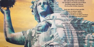 Beitragsbild des Blogbeitrags Tränend Clara Germania – 30. Jahrestag der Deutschen Einheit