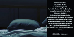 Beitragsbild des Blogbeitrags Schlaflos Seele