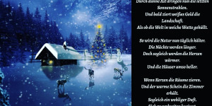 Beitragsbild des Blogbeitrags Lyrischer Adventskalender – 3. Dezember