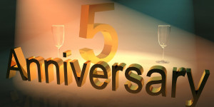 Beitragsbild des Blogbeitrags Schon wieder 5 Jahre