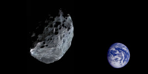 Beitragsbild des Blogbeitrags Asteroiden kreuzen im März knapp die Erde