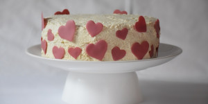 Beitragsbild des Blogbeitrags Malakoff Torte zum Valentinstag 