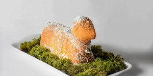 Beitragsbild des Blogbeitrags zitroniges Osterlamm