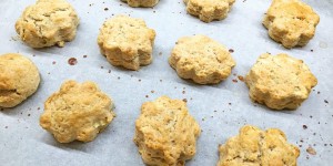 Beitragsbild des Blogbeitrags Fluffig, fluffiger, Apfel-Zimt-Scones