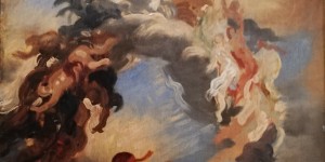 Beitragsbild des Blogbeitrags Oberes Belvedere zeigt Ölskizzen: Der Blick über die Schulter bei der Ideenfindung