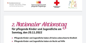 Beitragsbild des Blogbeitrags 2. Nationaler Aktionstag für pflegende Kinder und Jugendliche am 20.11.2022