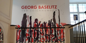 Beitragsbild des Blogbeitrags Baselitz-Zeichnungen: die Auswahl der Albertina