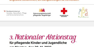 Beitragsbild des Blogbeitrags 3. Nationaler Aktionstag für pflegende Kinder und Jugendliche 