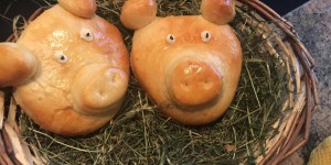 Beitragsbild des Blogbeitrags Glücksbringer backen zu Silvester