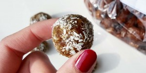 Beitragsbild des Blogbeitrags Roh-vegane Dattelbällchen