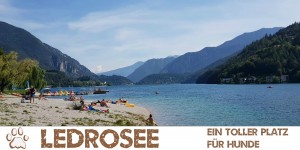 Beitragsbild des Blogbeitrags Ledrosee – Ein toller Ort für Hunde