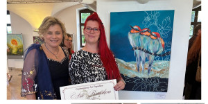 Beitragsbild des Blogbeitrags Internationale Kunstausstellung auf der BURG Bratislava: Ein Fest für die Sinne 