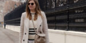 Beitragsbild des Blogbeitrags Winter Outfit im Color Scheme: Beige, Weiß und Schwarz