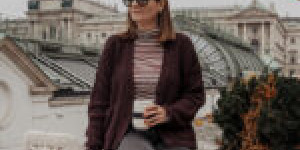 Beitragsbild des Blogbeitrags Herbst Outfit mit Strick Cardigan und Jeans von Armedangels
