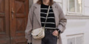 Beitragsbild des Blogbeitrags Spring Outfit in Grautönen