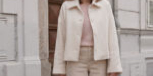 Beitragsbild des Blogbeitrags Neutral Spring Outfit: Beige Jeans kombiniert mit Sezane Gaspard Strickjacke 