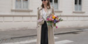 Beitragsbild des Blogbeitrags Spring Outfit: Trenchcoat, Levis 501 Jeans und Sezane Bluse 