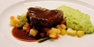 Beitragsbild des Blogbeitrags Tournedos Steak mit Portweinjus, Rezept 