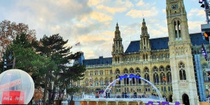 Beitragsbild des Blogbeitrags Eislaufen in Wien, traumhafte Plätze, Tipps
