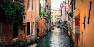 Beitragsbild des Blogbeitrags Venedig im Winter, Slowtravel mit Bahn 