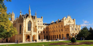 Beitragsbild des Blogbeitrags Schloss Lednice Tschechien, Ausflugstipps