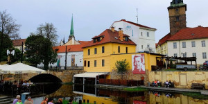 Beitragsbild des Blogbeitrags Pilsen Altstadt und Reise ins Bierparadies