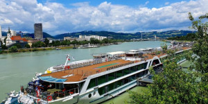 Beitragsbild des Blogbeitrags Flusskreuzfahrt auf der Donau von Wien bis Linz 