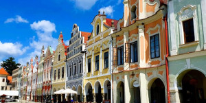 Beitragsbild des Blogbeitrags Reise nach Telč, märchenhafte Sehenswürdigkeiten
