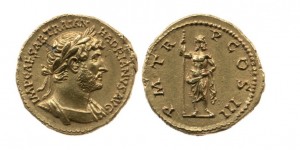 Beitragsbild des Blogbeitrags January AD 119 – Hadrian inaugurates the new year in Rome (#Hadrian1900)