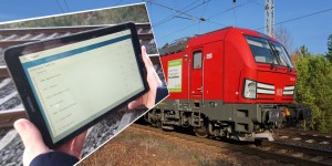 Beitragsbild des Blogbeitrags Nach Einsatz im Fernverkehr: Auch DB Cargo-Lokführer erhalten FRED-App 