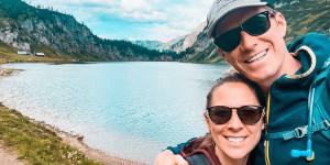 Beitragsbild des Blogbeitrags Zu zweit auf der Alm