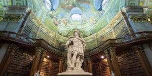 Beitragsbild des Blogbeitrags Highlight in Wien: Der Prunksaal der Österreichischen Nationalbibliothek