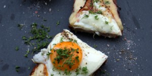 Beitragsbild des Blogbeitrags Croque Madame