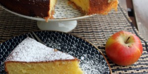 Beitragsbild des Blogbeitrags Gedeckte Apfeltarte