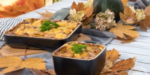 Beitragsbild des Blogbeitrags Herbstliche Gerichte aus dem Ofen: Auflauf, Gratin und Co