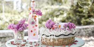 Beitragsbild des Blogbeitrags Fliedersirup selber machen
