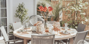 Beitragsbild des Blogbeitrags Sommer-Tischdeko - Ideen und Tipps
