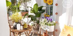 Beitragsbild des Blogbeitrags Gartensitzplatz Ideen - So schaffst du dir deine eigene Wohlfühloase am Balkon oder im Garten 