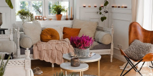 Beitragsbild des Blogbeitrags Wie du dein Wohnzimmer so richtig hygge einrichtest